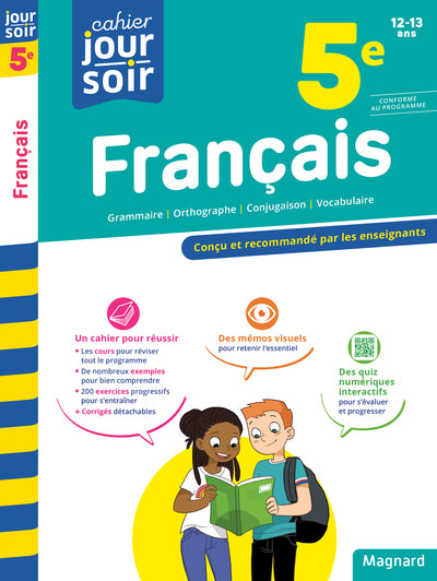 Français 5e - Cahier Jour Soir